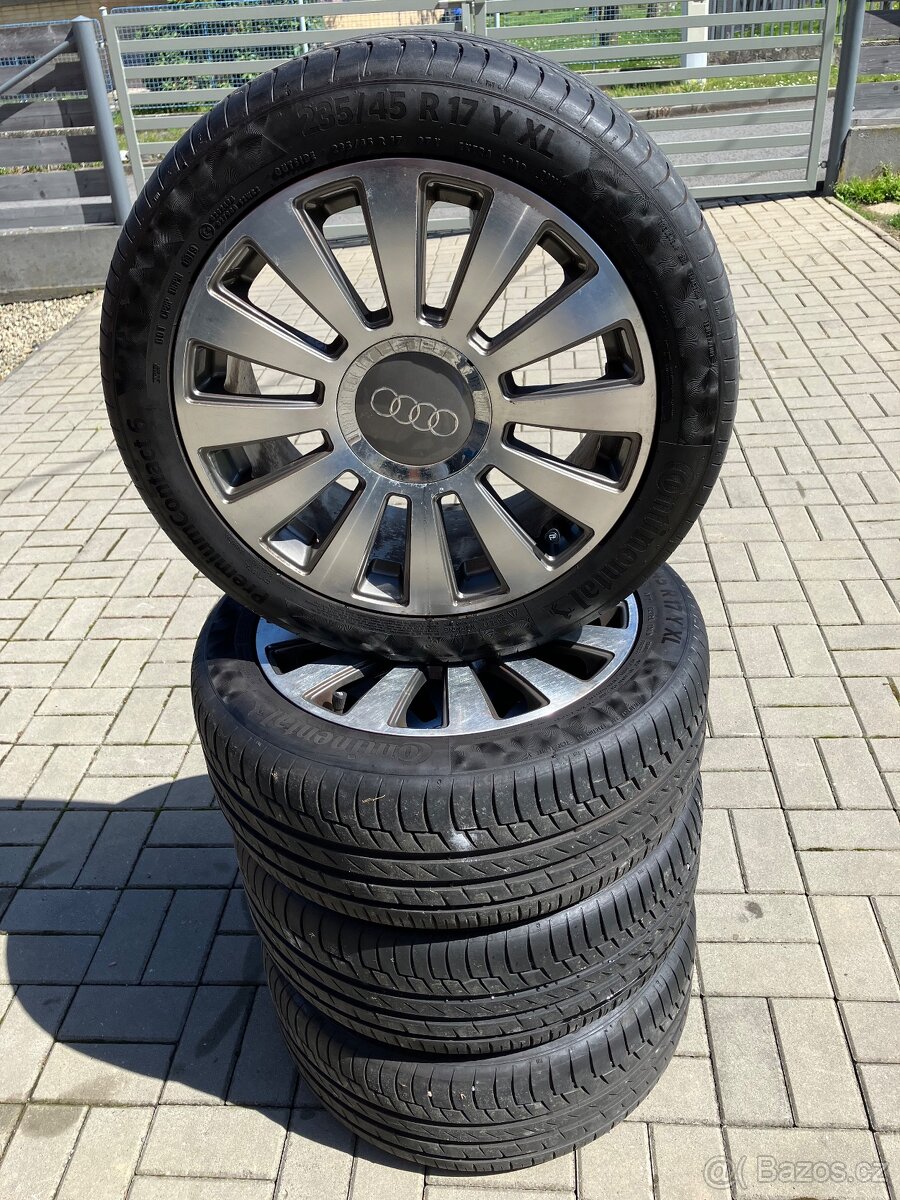 Audi kola 5X112 R17 pneu 235/45