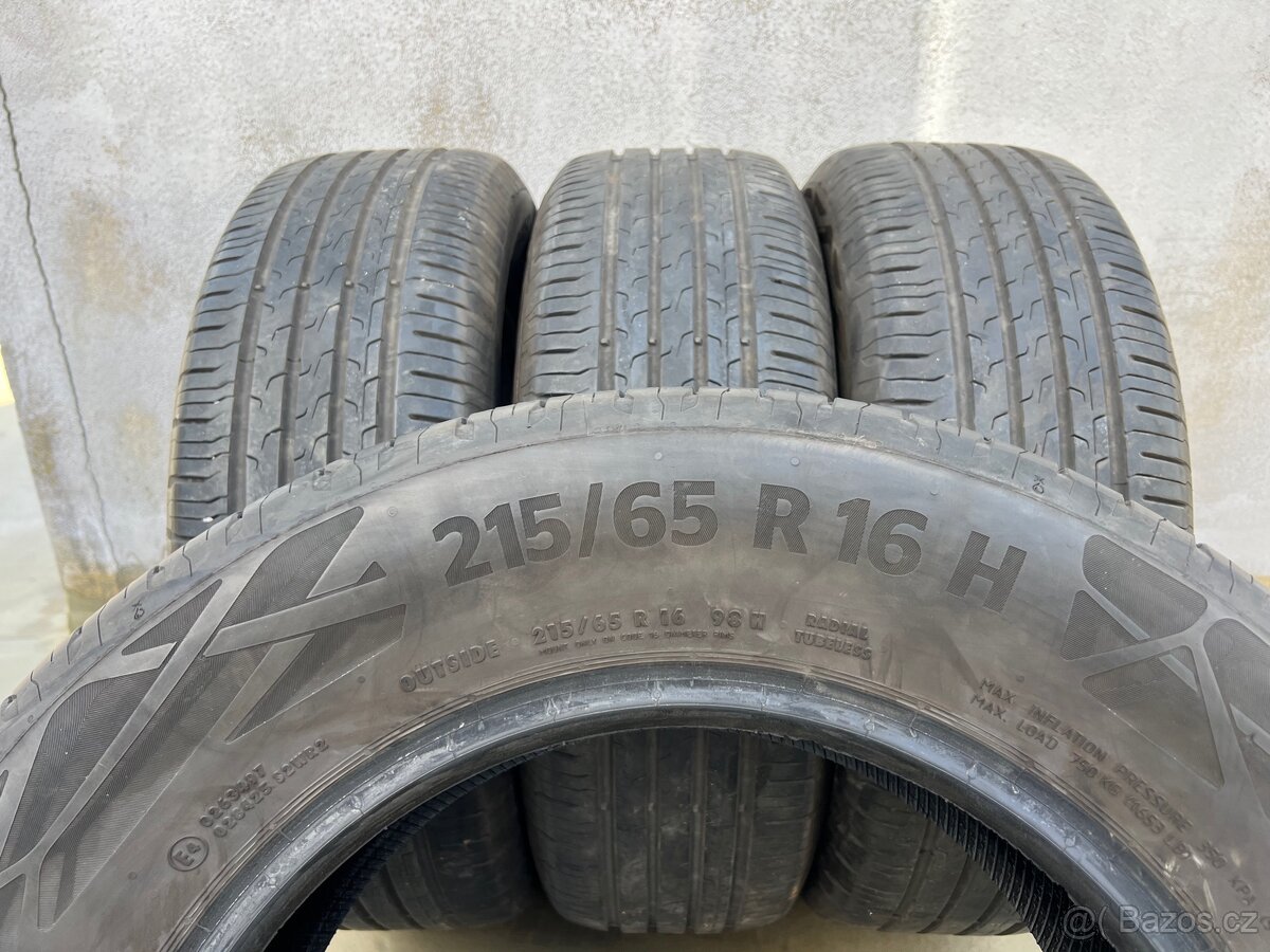 215/65R16 98H Letní pneu Continental EcoContact 6