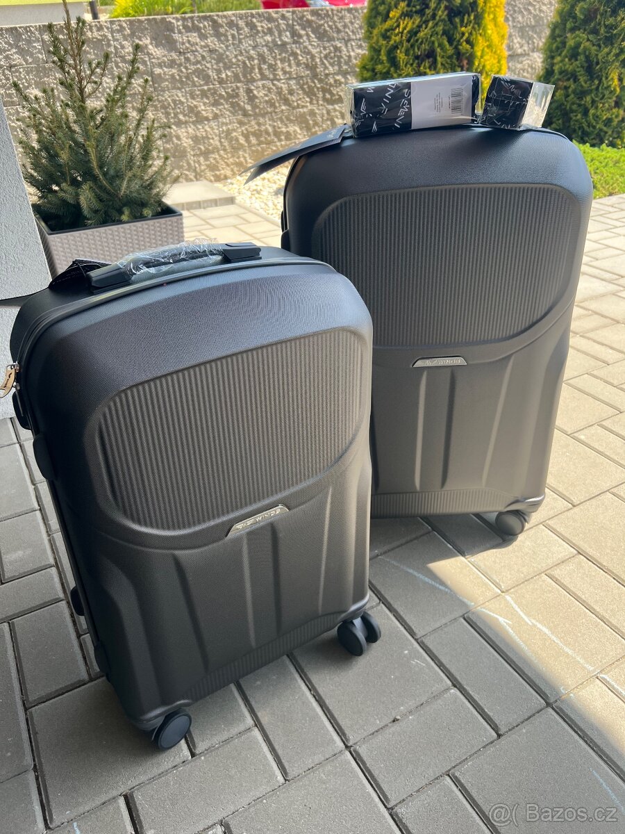 Cestovní kufry 2x Wings +obal NOVE