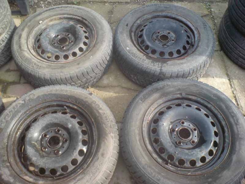 Disky VW/koncern, zimní Barum Polaris 3, 195/65/15, 4x