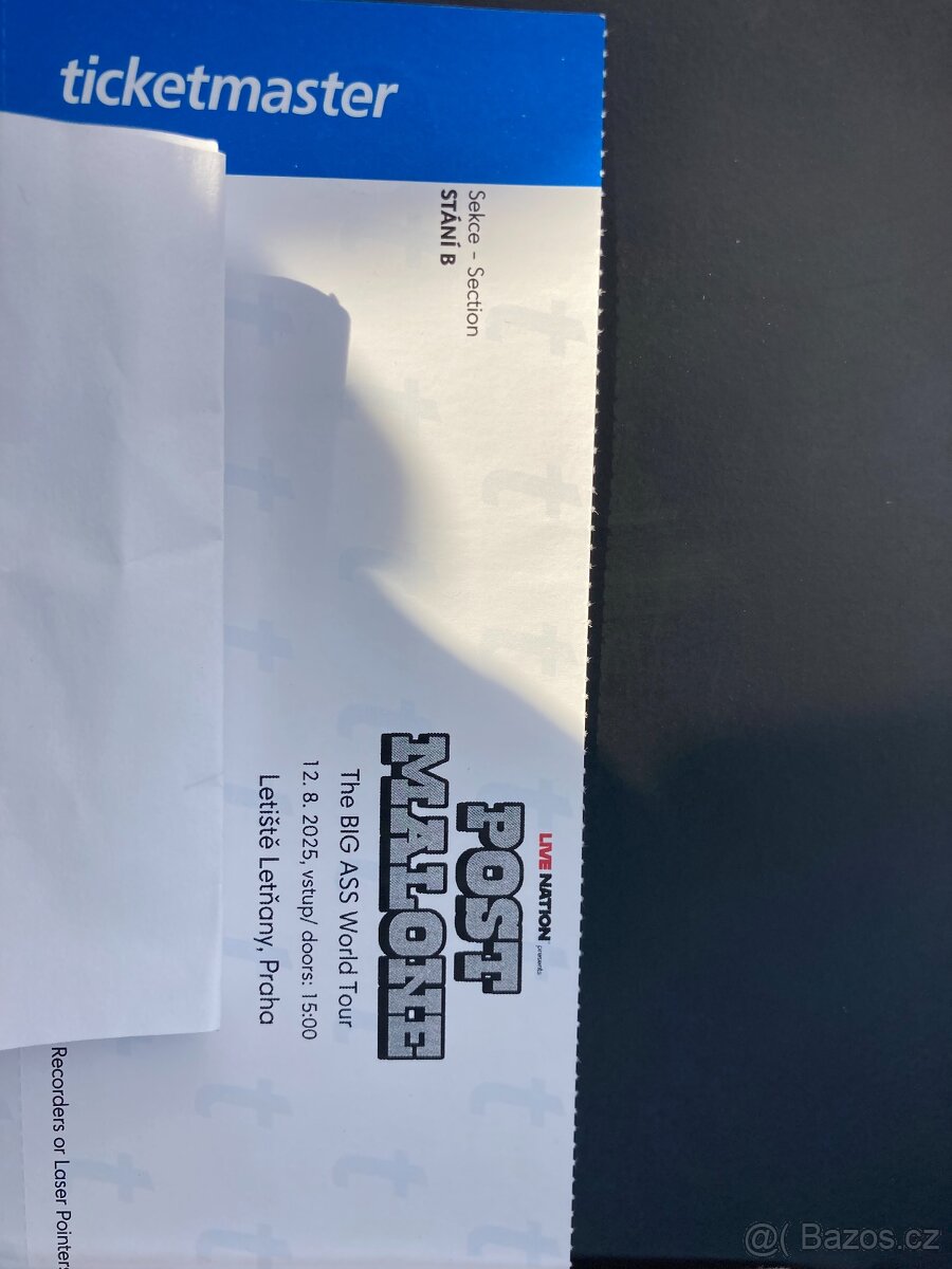 The BIG ASS WORLD World Tour POST MALONE 12.8.2025 Praha