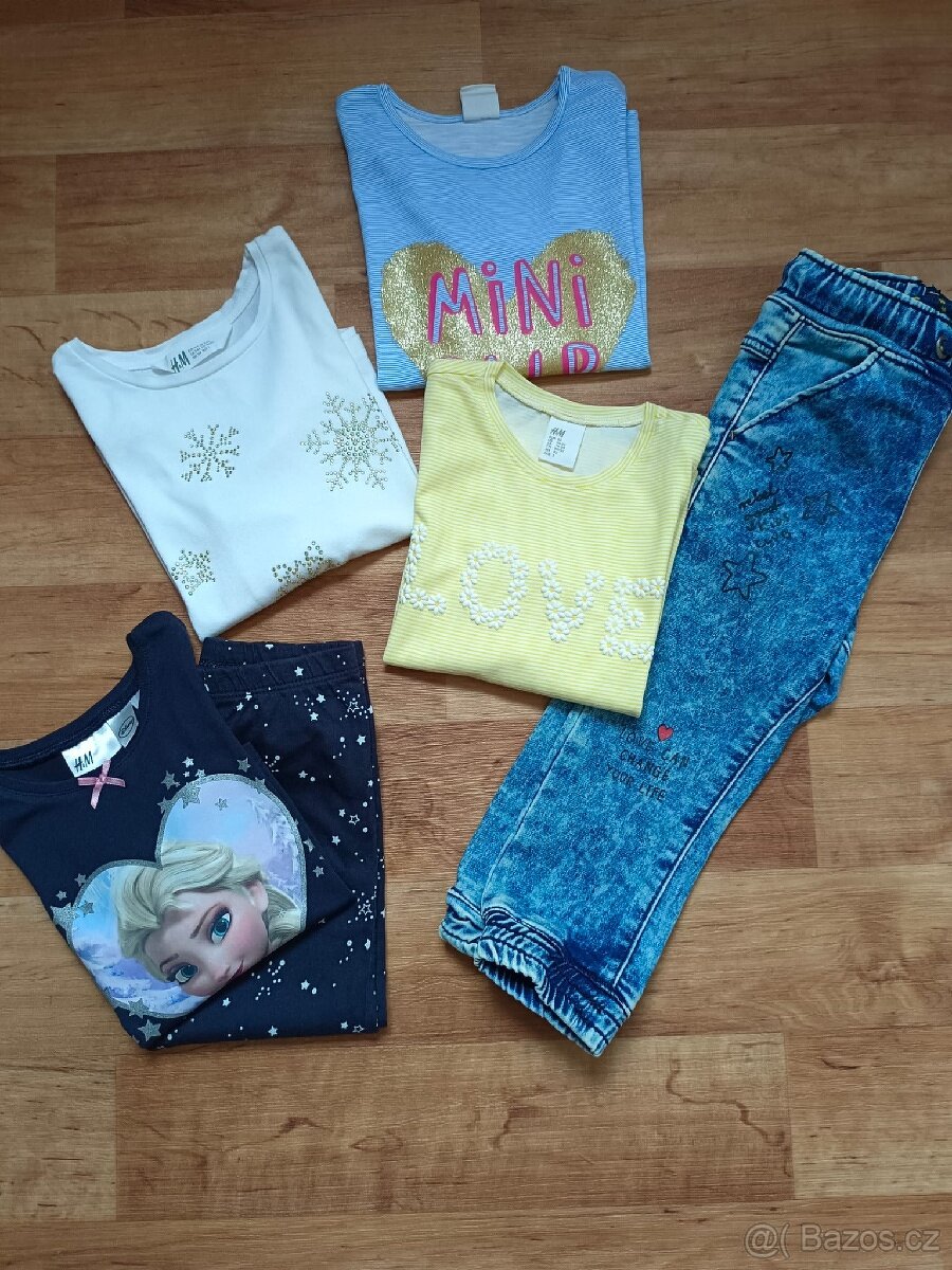 Dívčí oblečení vel. 92, zn. H&M, Reserved