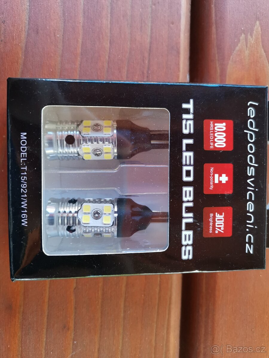 Led žárovky T15 / W16W