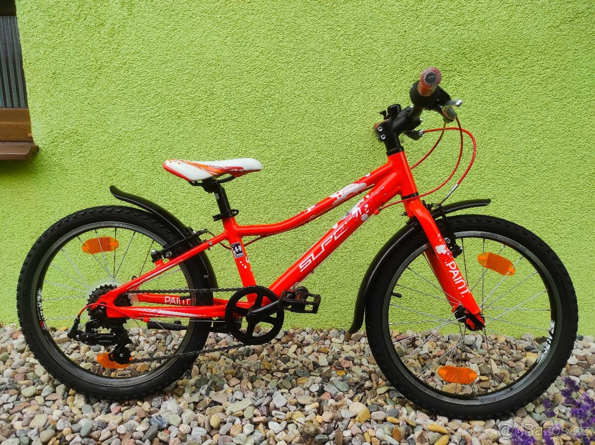 Značkové dětské kolo SUPERIOR 20" (oranžová)