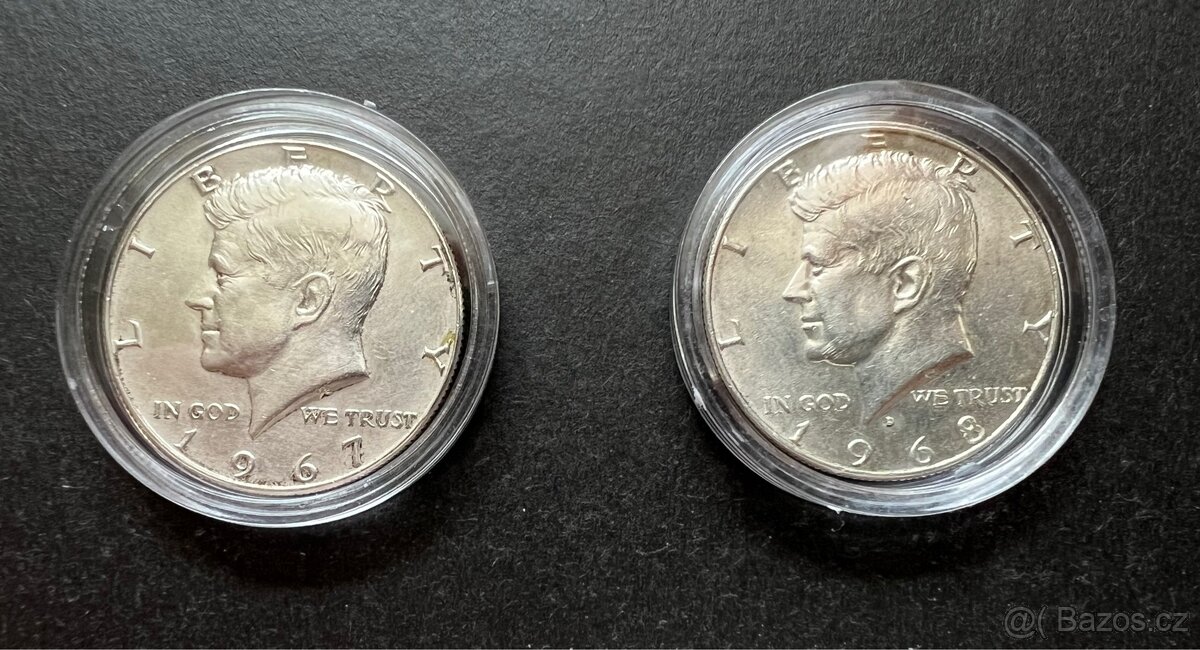 HALF DOLLAR - stříbrná mince