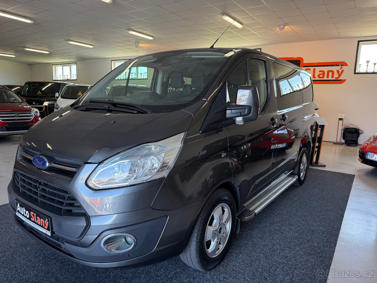 Ford Transit Custom 2.2TDCi 92kW,6míst,po servisu
