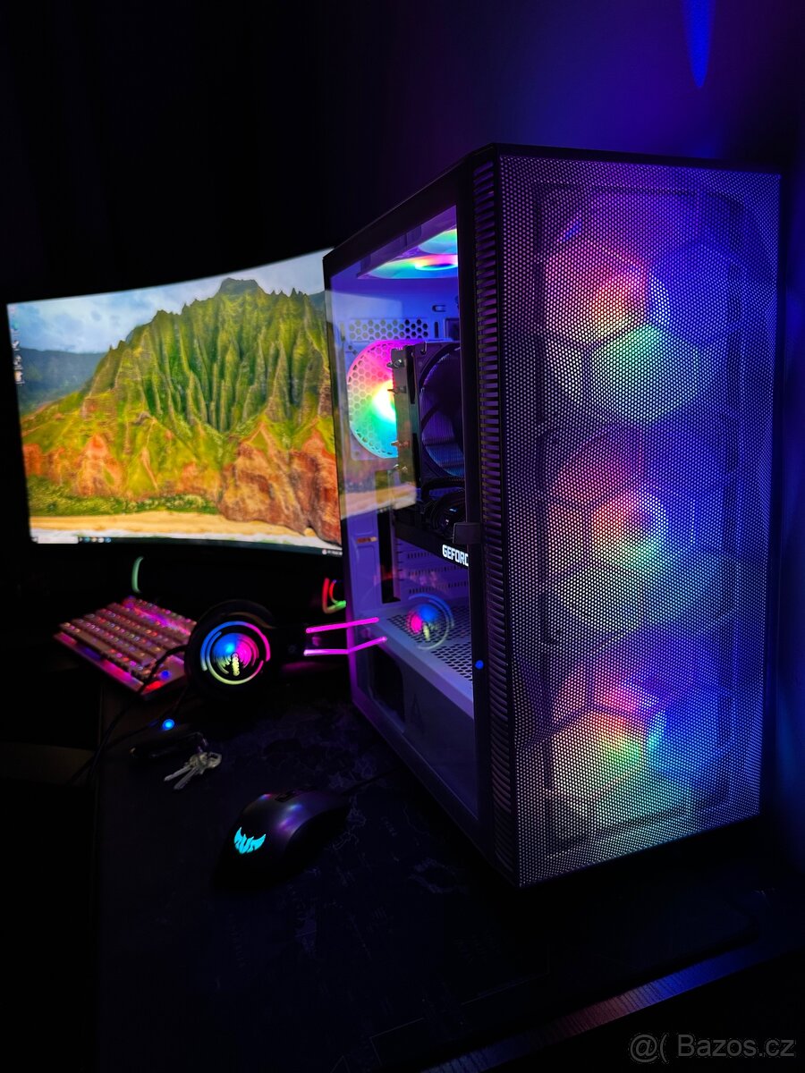 Herní pocitac RTX 3080 32gb SSD 1Tb