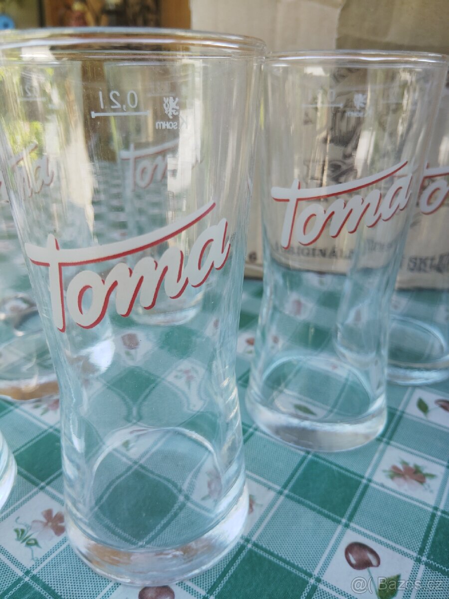 Sklenice na limo 0.2 l Toma 8 kusů