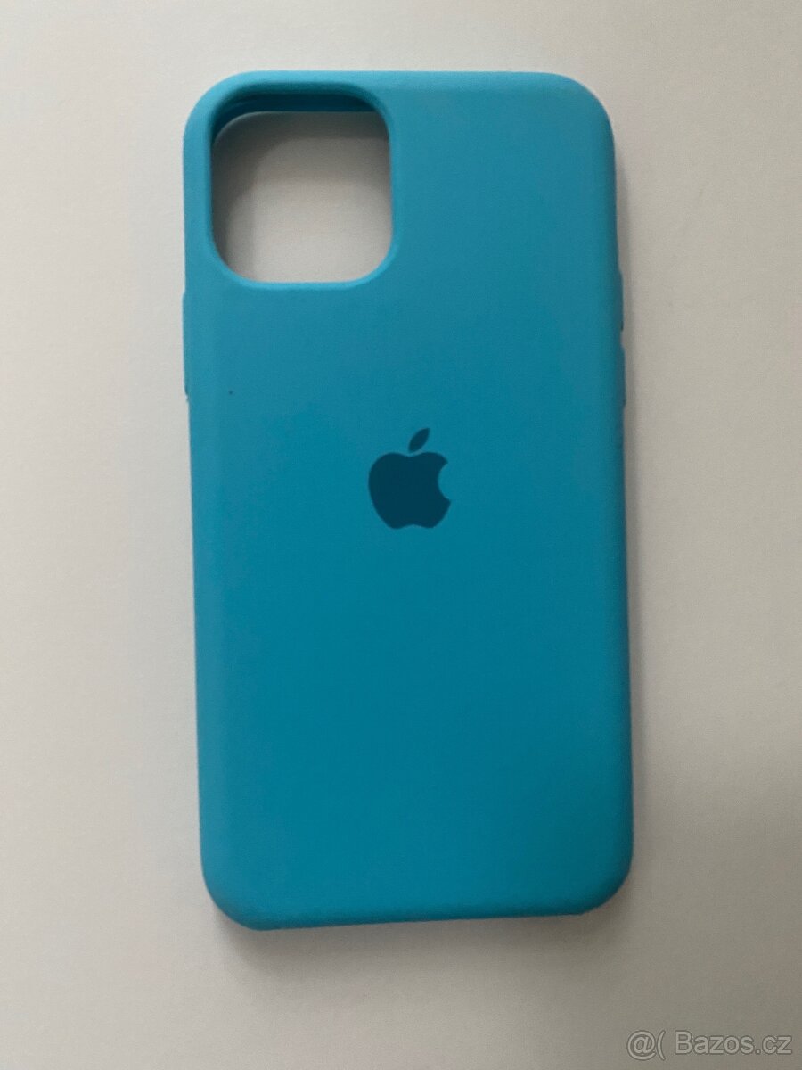 Iphone 11 pro obal modrý s logem Apple