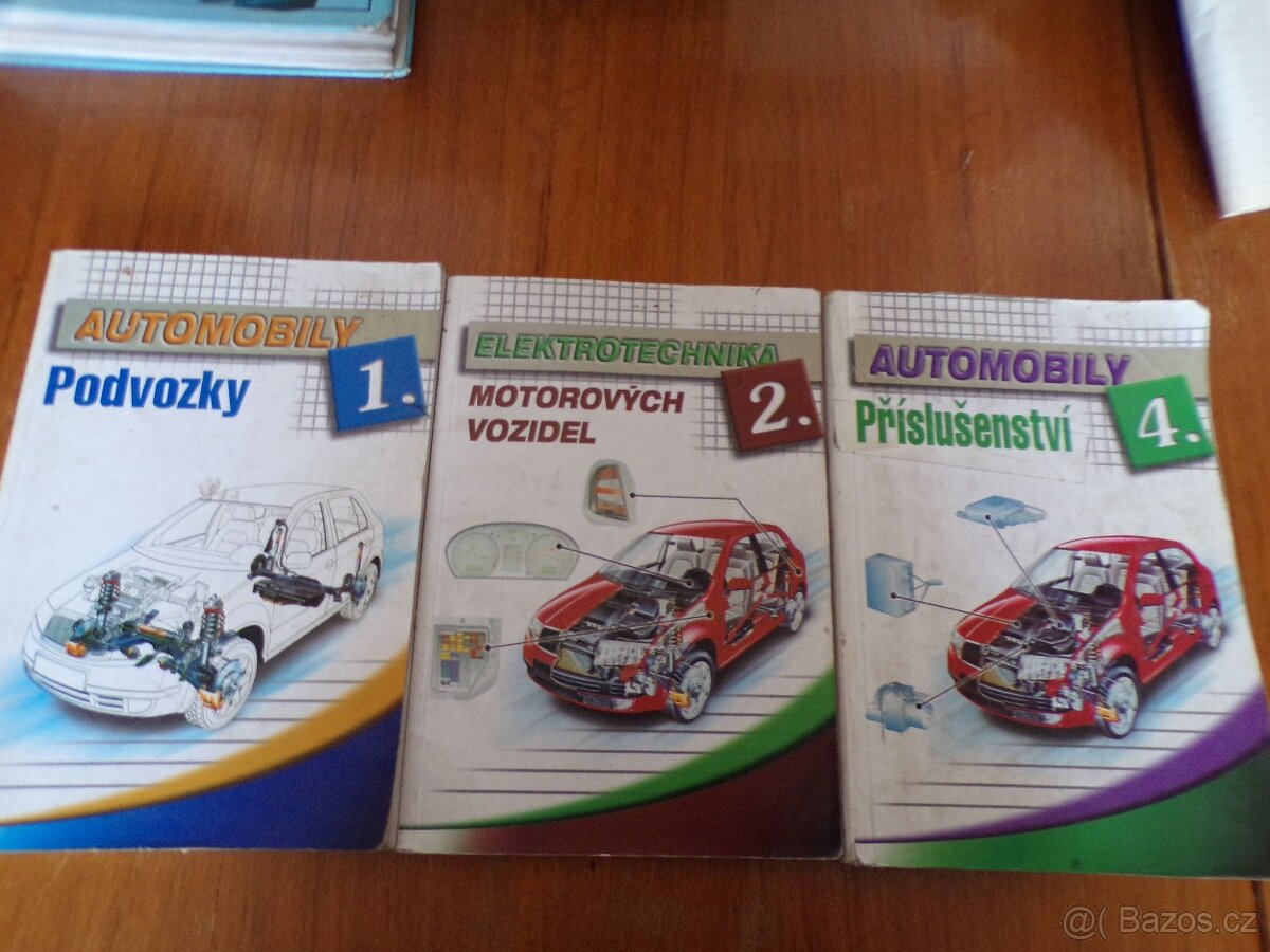 Automobily 1, Automobily 4, Elektrotechnika mot. voz. 2