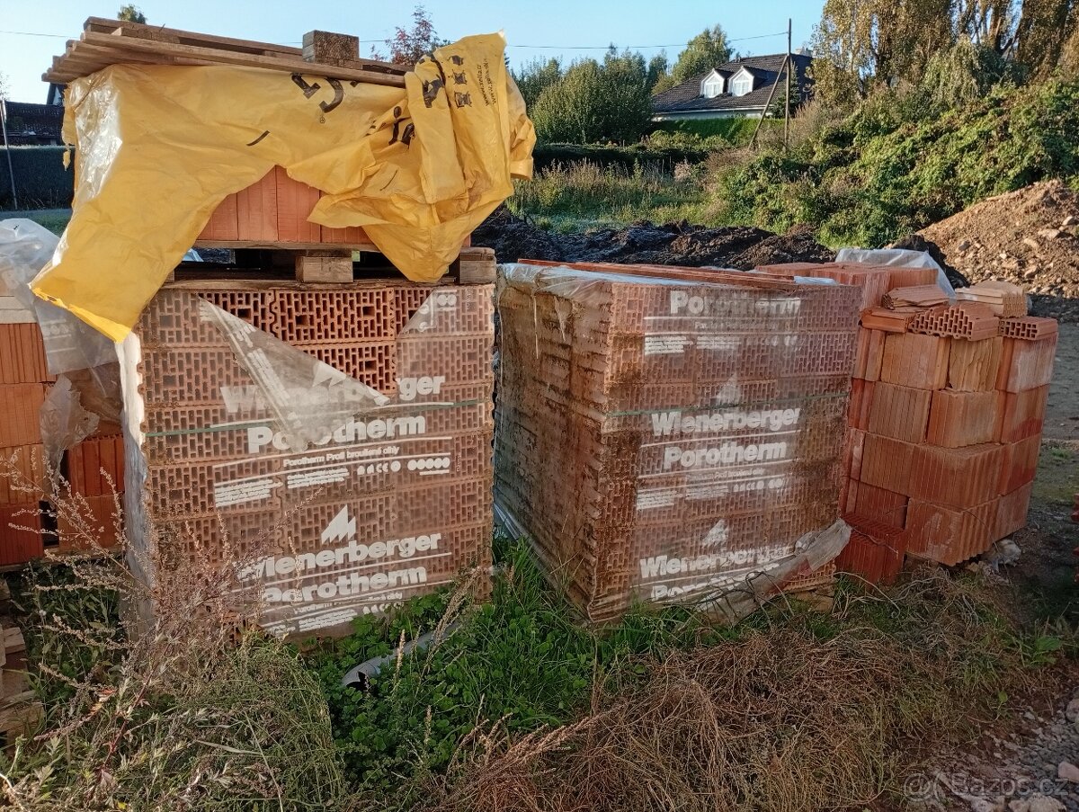 Cihla broušená Porotherm 17,5 Profi P10 175×372×249 mm