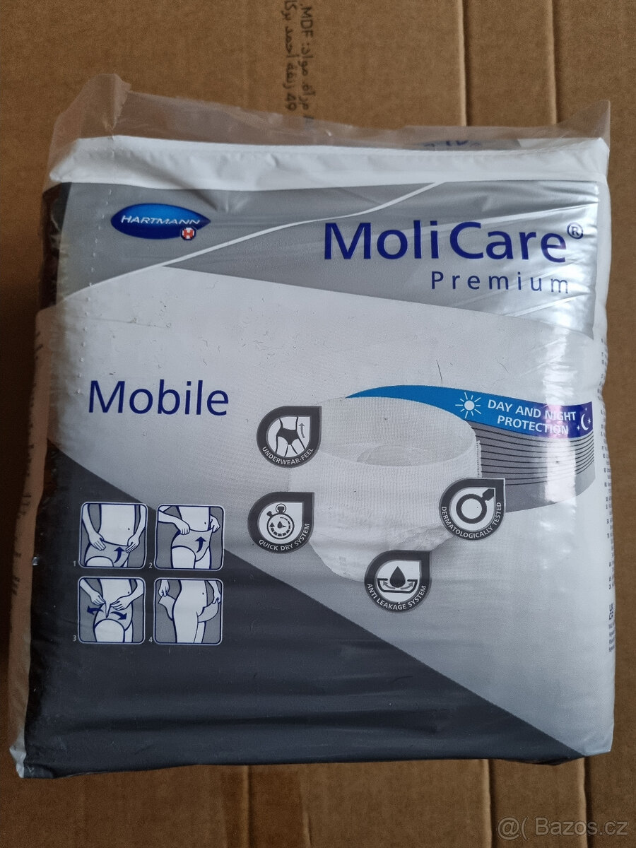 Molicare Mobile M 14ks 10 kapek inkontinenční vložky