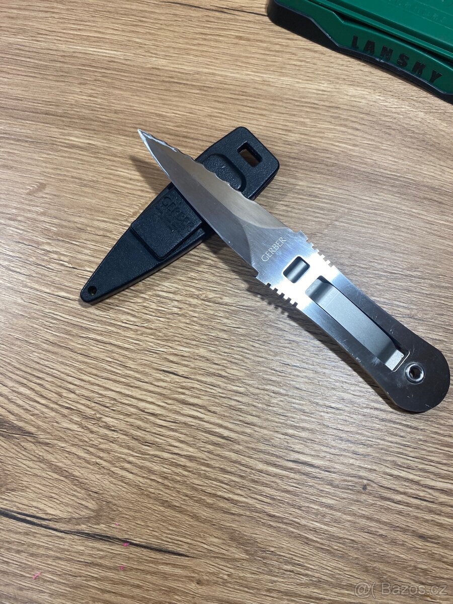 Nůž Gerber Blackie Collins Clip-Lock Surivior