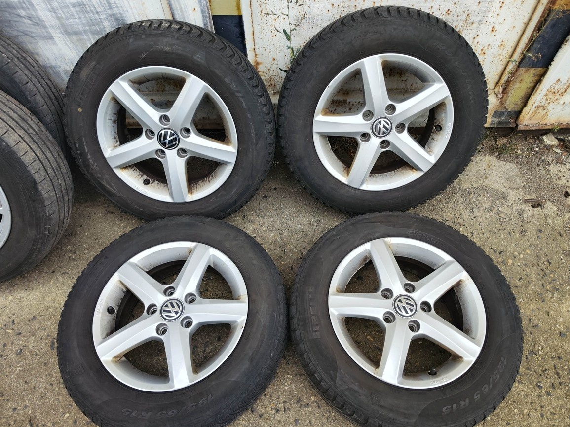 15"alu sada Aspen 5x112 origo VW Golf 7 Sportsvan Caddy