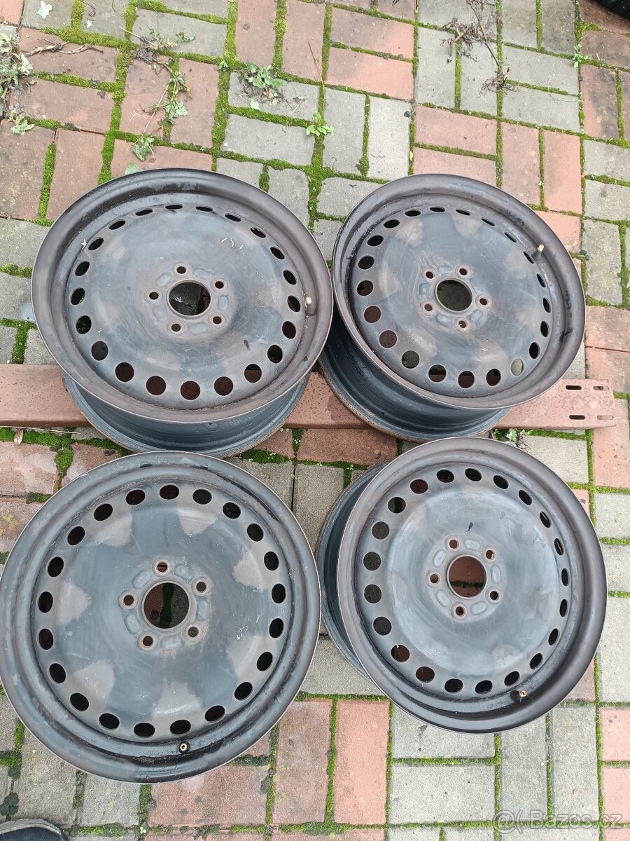 FORD 5X108X63,5 -6,5JX16 ET50-OCELOVÉ DISKY