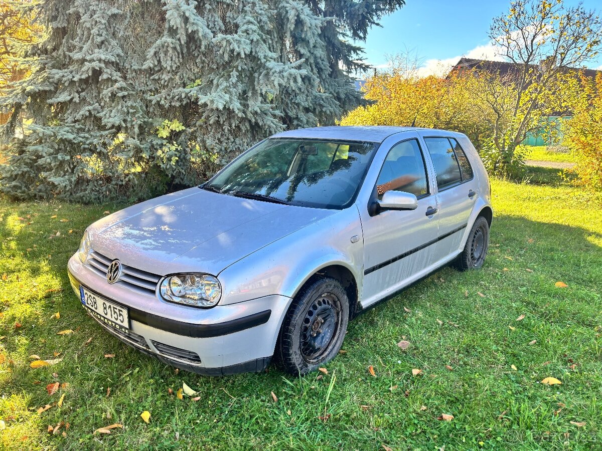Golf 4 1.9tdi 81kw Nová STK, nové rozvody.