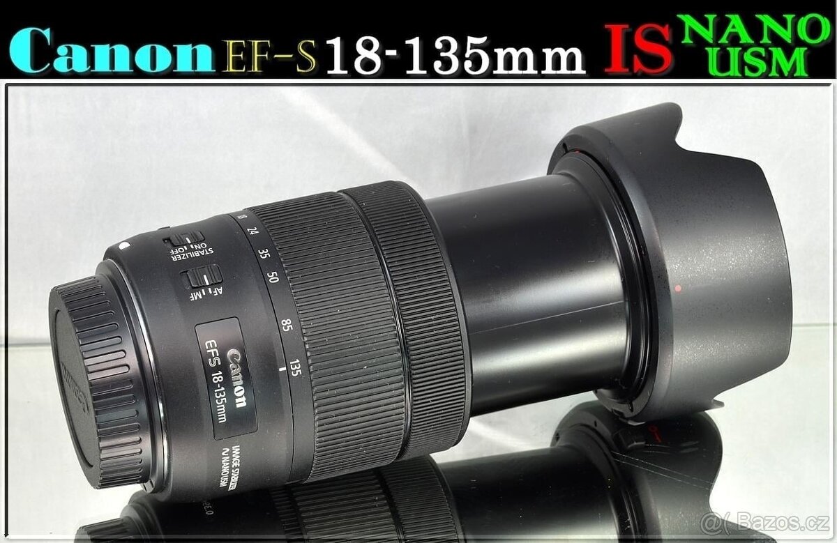 Canon EF-S 18-135mm f/3.5-5.6 IS NANO APS-C Zoom Objektiv