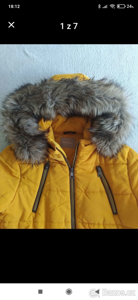 Prosivany kabat Orsay