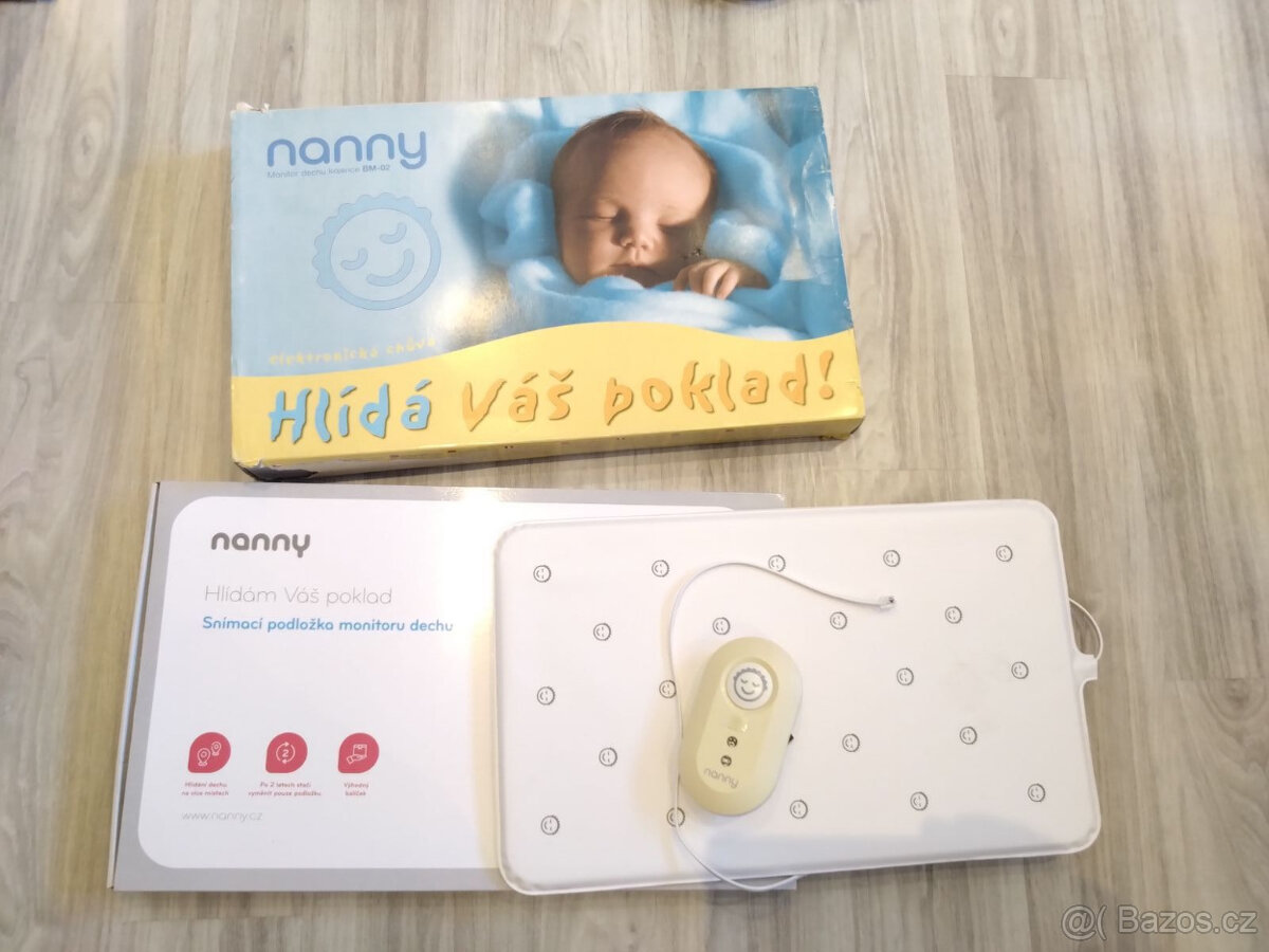 Kvalitní monitor dechu Nanny Jablotron