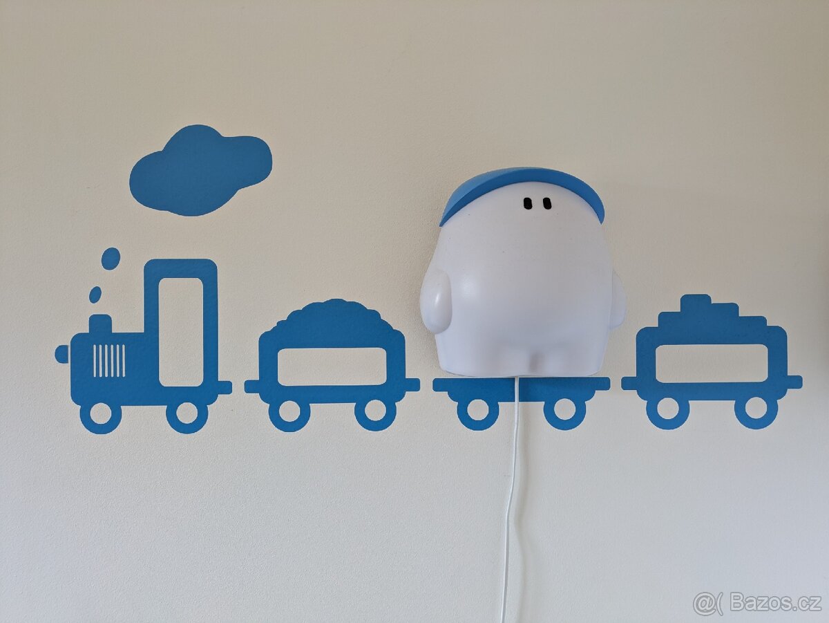 Dětské nástěnné svítidlo Philips Buddy train