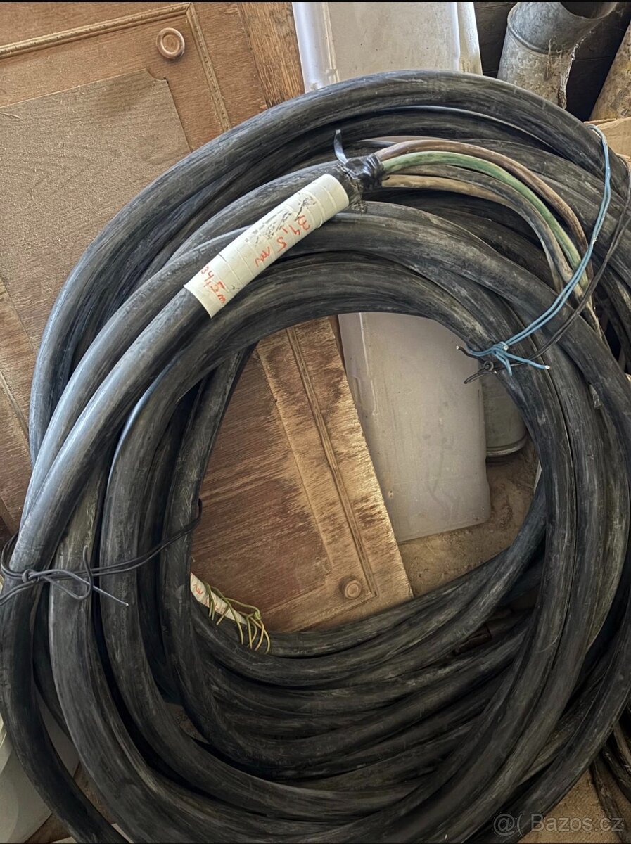 Gumový kabel CGTG 4x35mm2