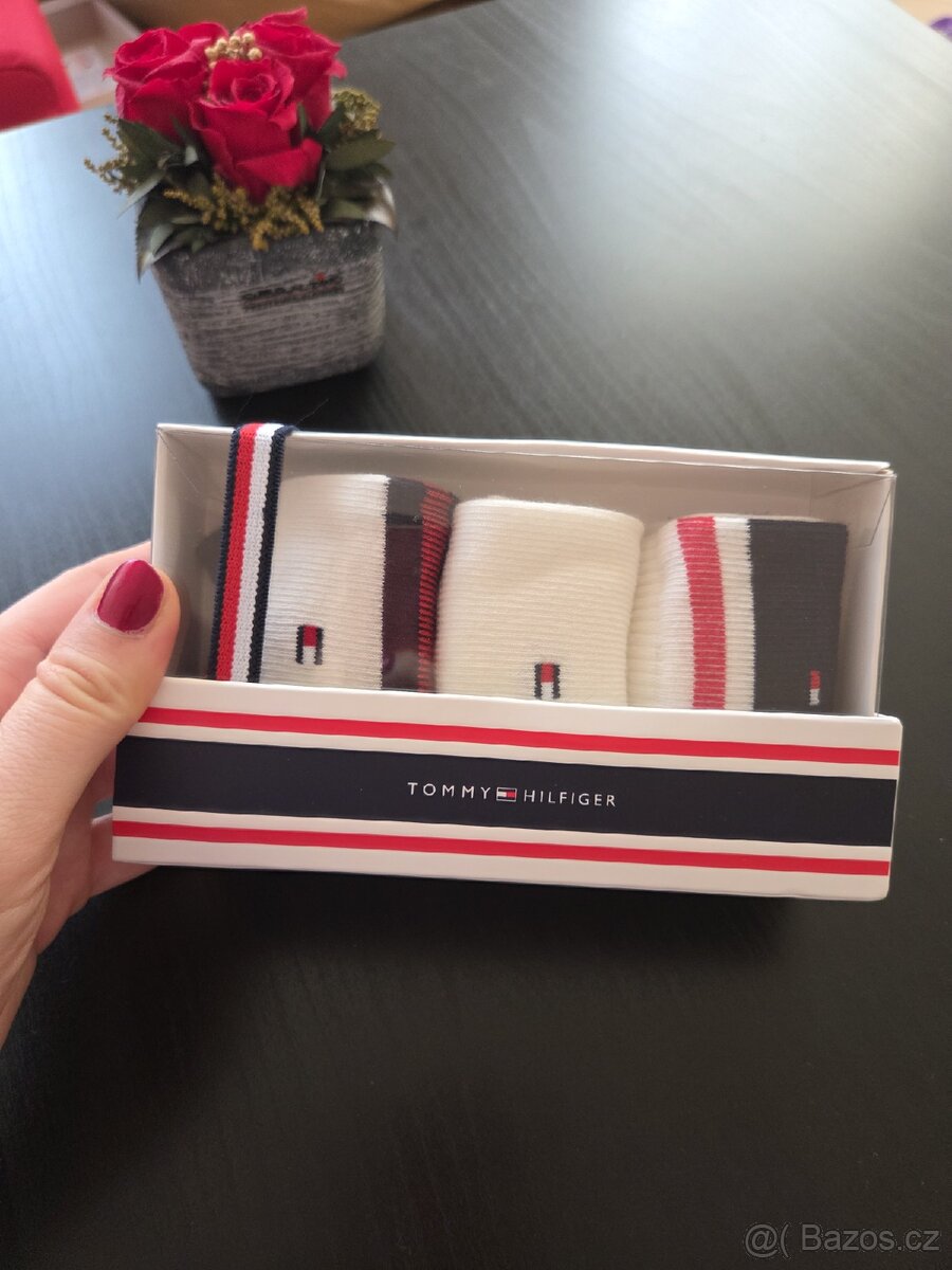 3pack dámských ponožek Tommy Hilfiger 35/38