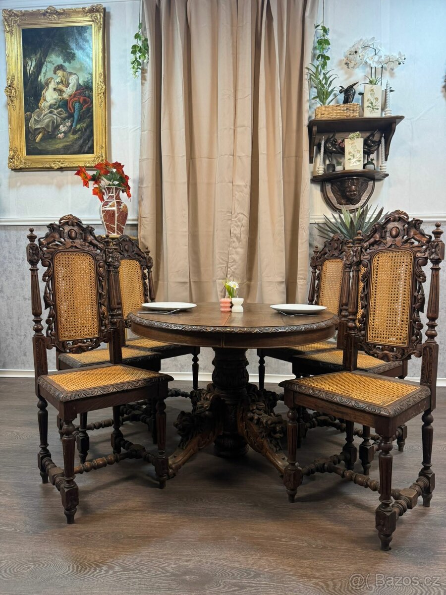 Starožitný jídelní set (140003)