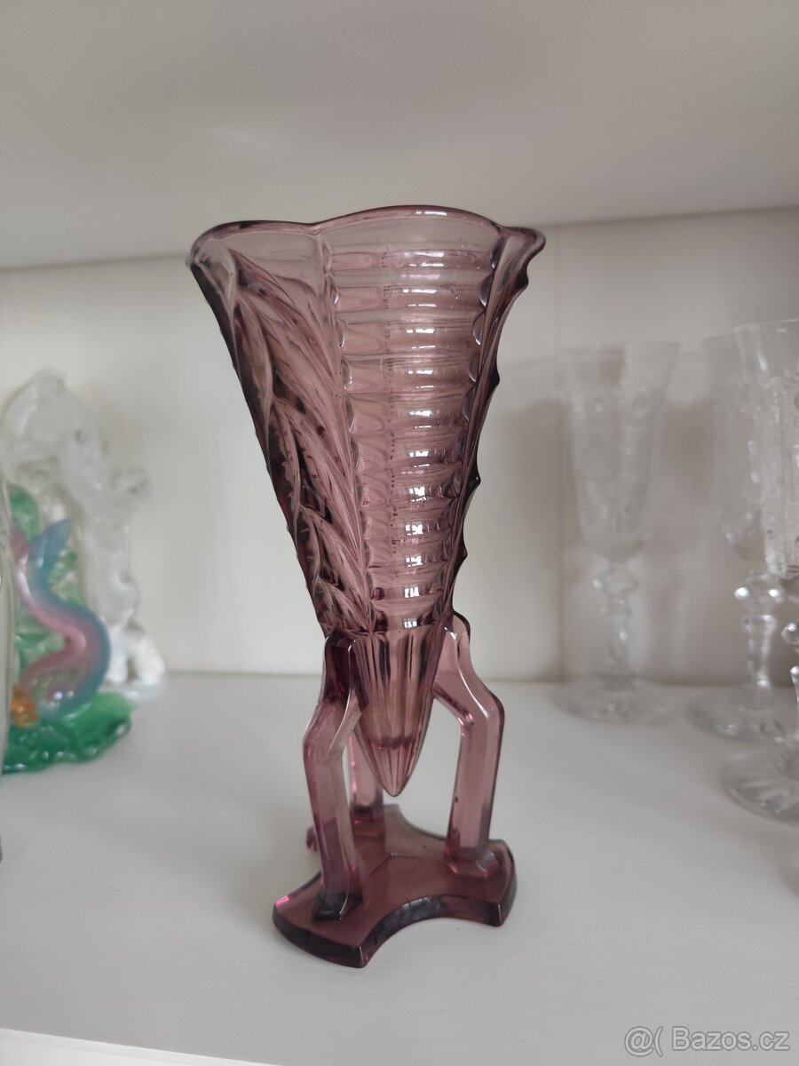 Raritná sklenená váza