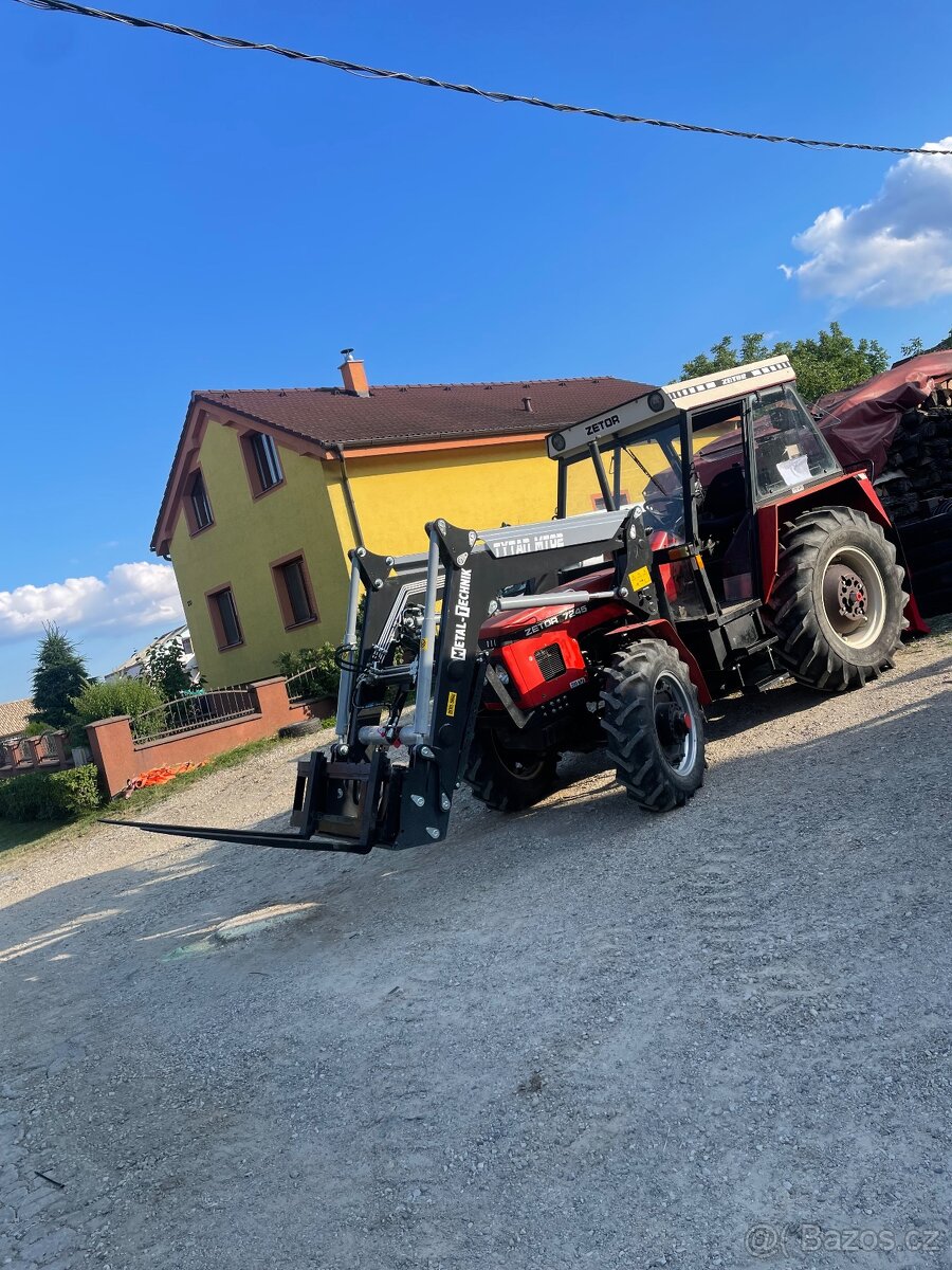 Zetor 7245 s TP a ŠPZ