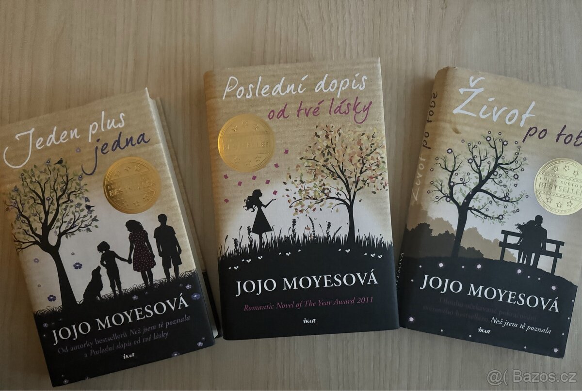 Knihy Jojo Moyes - Zivot po tobe, Jeden plus jedna