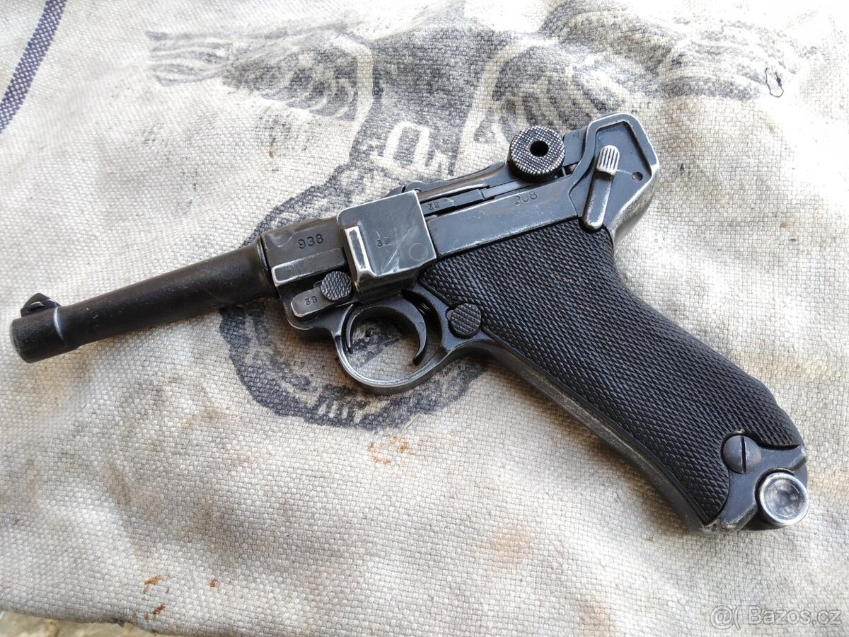 Parabellum Luger P08 Parabela Mauser byf 42 Wehrmacht WH SS