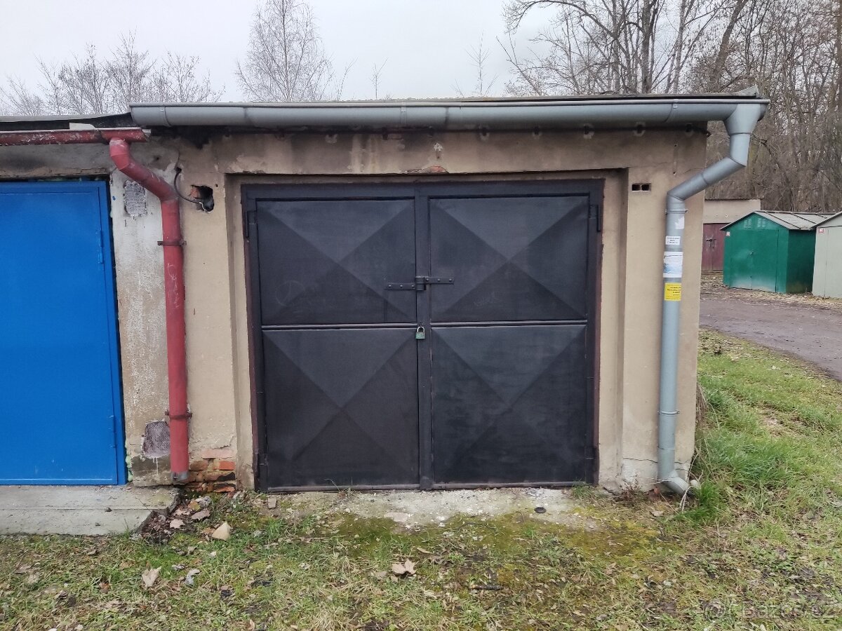 Pronájem garáže se zahradou - Ústí nad Labem