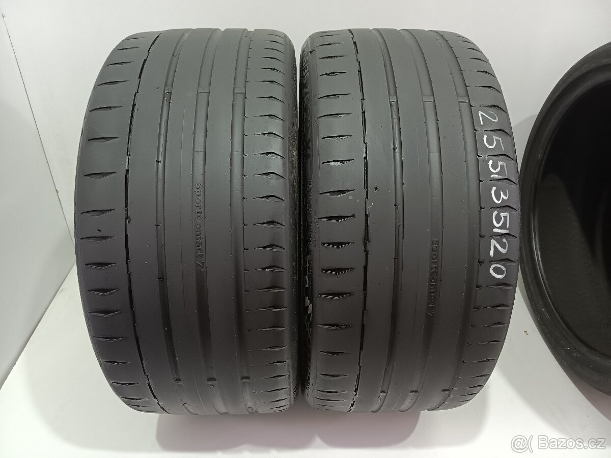 2ks letní pneu 255/35/20 Continental
