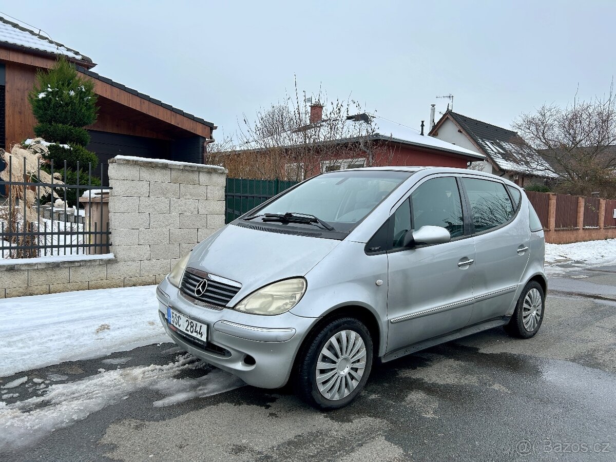 Mercedes-Benz A 160 BENZIN 75KW, KLIMATIZACE, EL OKNA