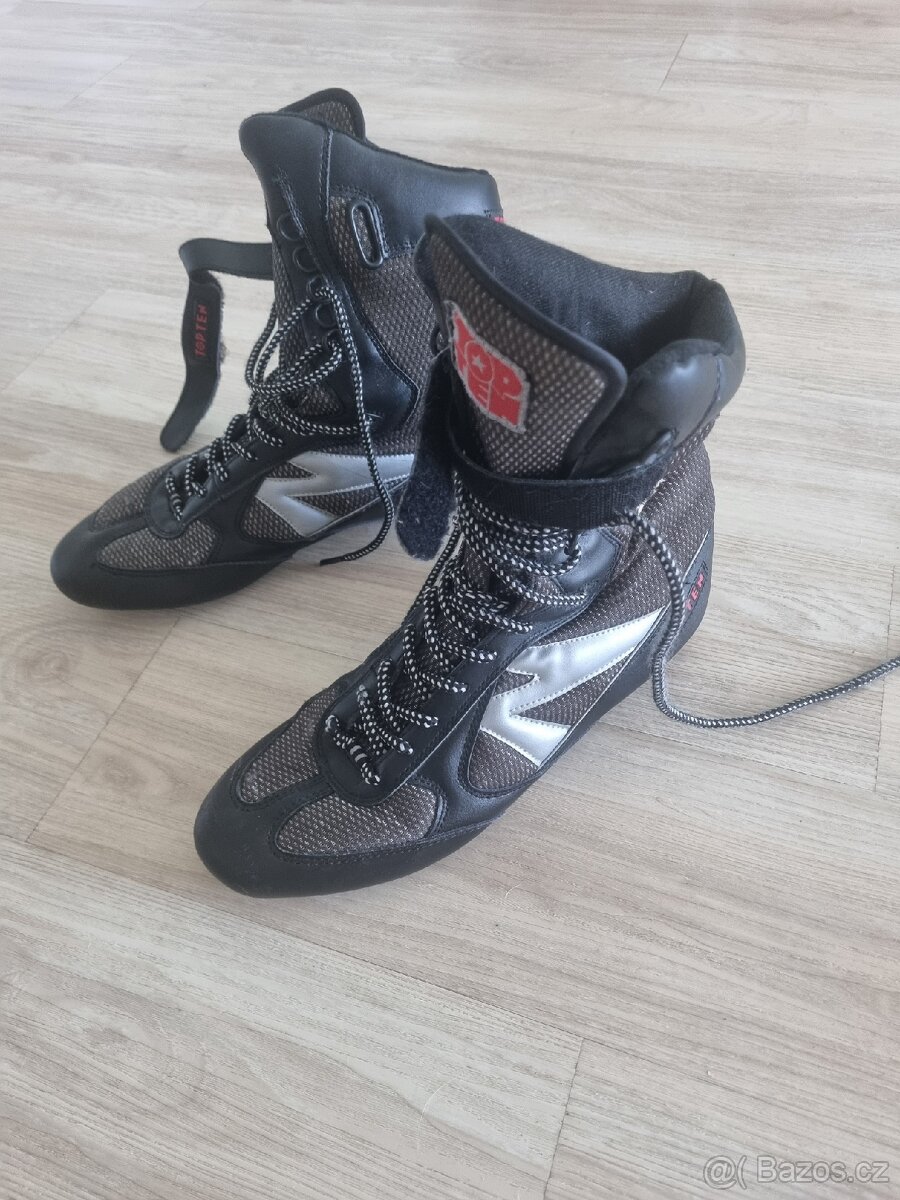 Boxerské boty TOP TEN vel. 45( stelka 28 cm)