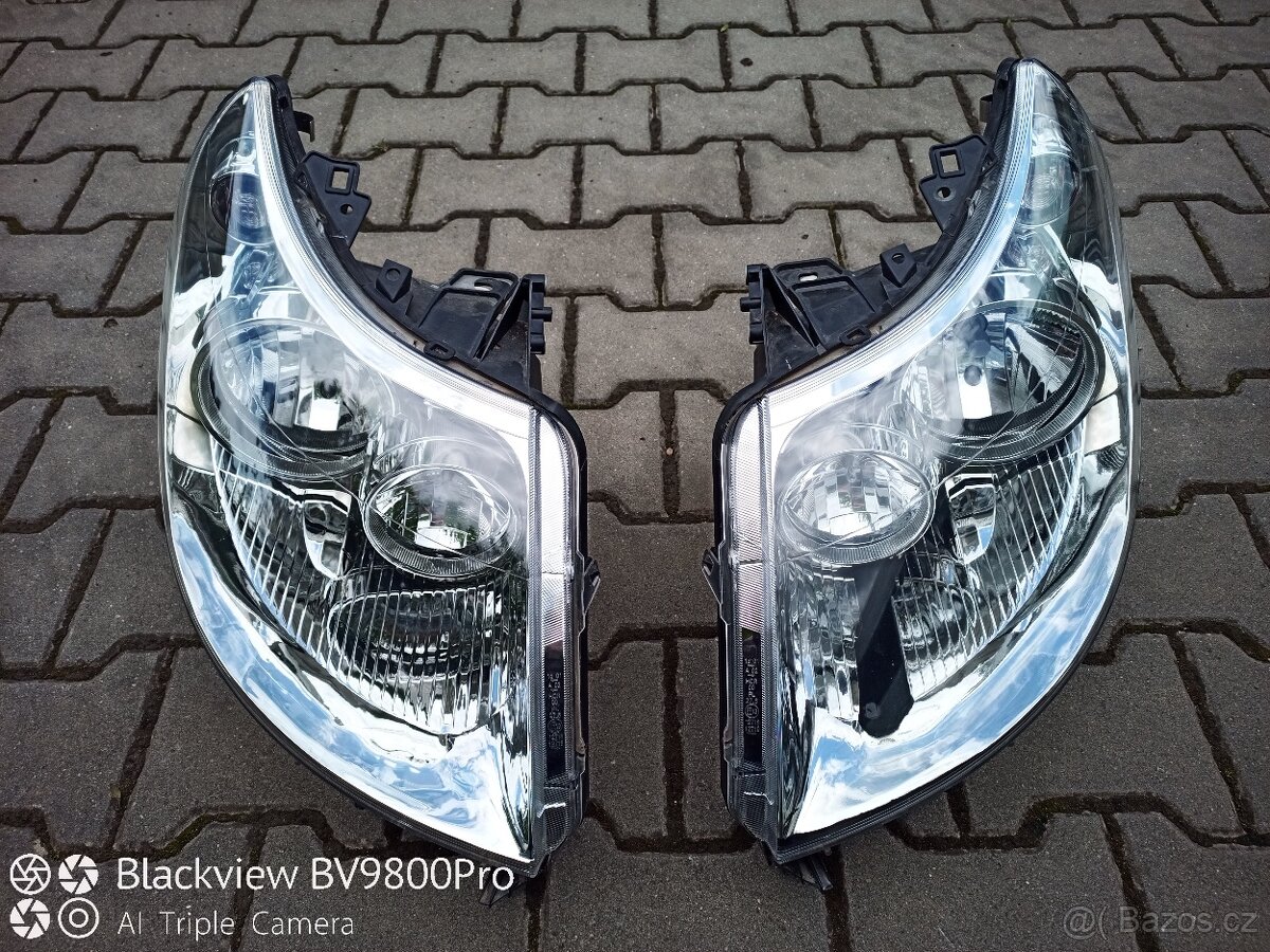 Přední světla Fiat Ducato
