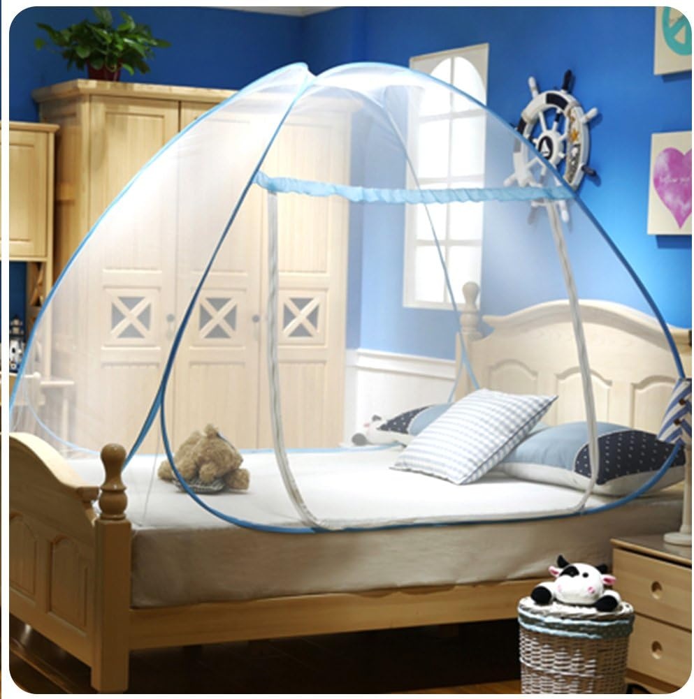 Pop-up moskytiéra 180×200×150 cm - modrá
