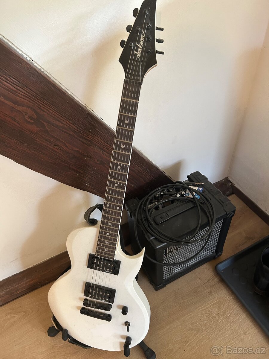 Elektrická kytara - Jackson JS22 SC Monarkh + kombo