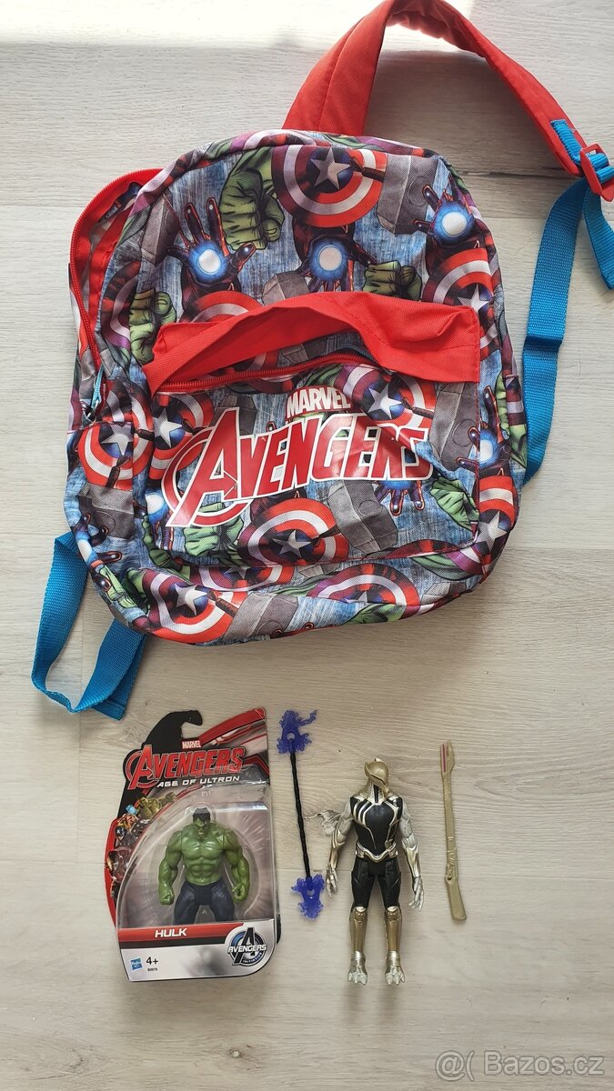 avengers figurky + batoh