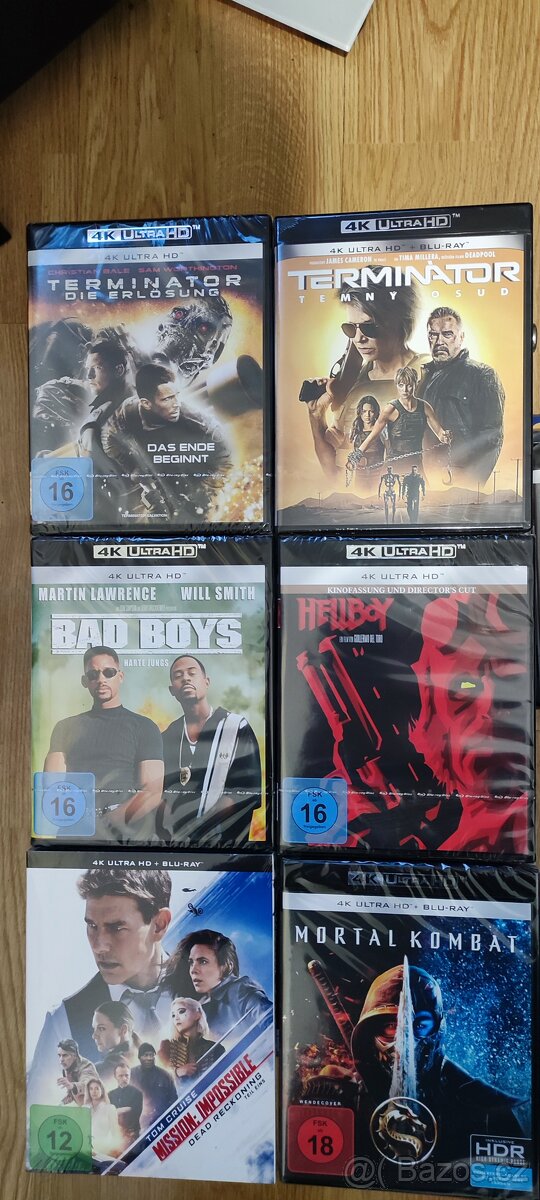 Prodám 4K Ultra HD Filmy