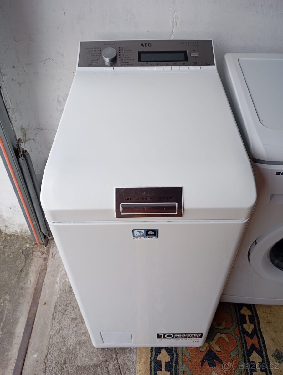 🧺 AEG LAVAMAT L88560TL – vrchem plněná pračka 6 kg, tichý c