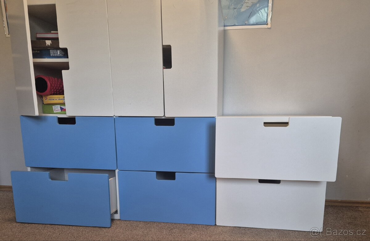 Skříňky IKEA Stuva do dětského pokoje
