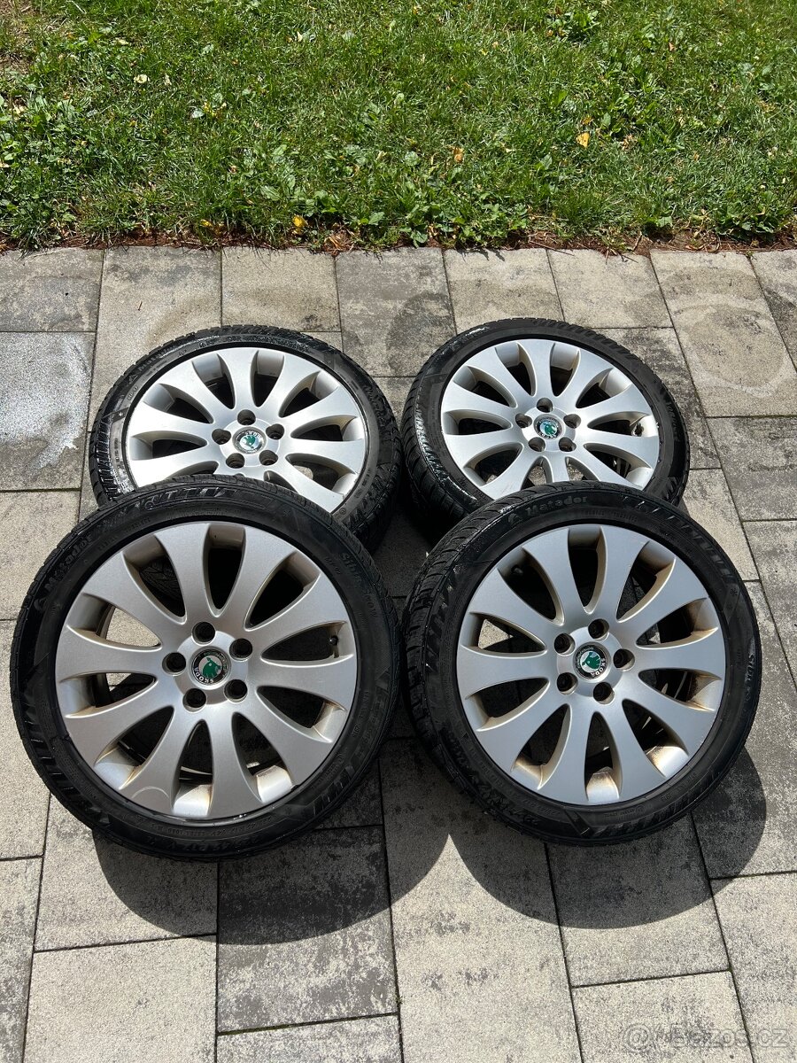 Alu kola 5x112 Škoda Superb