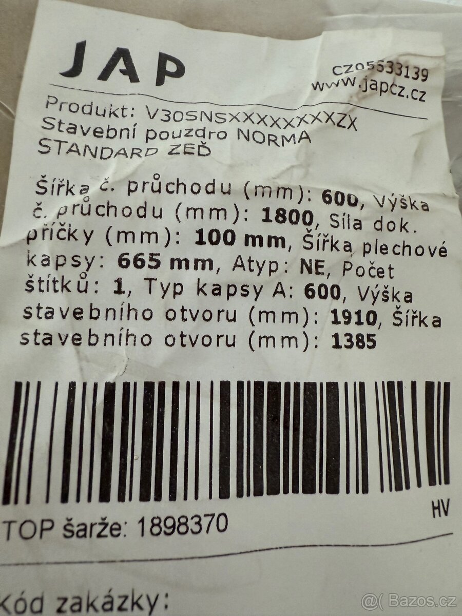 Stavební pouzdro Jap
