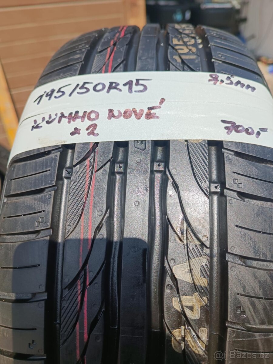 195/50r15 nové letní Kumho