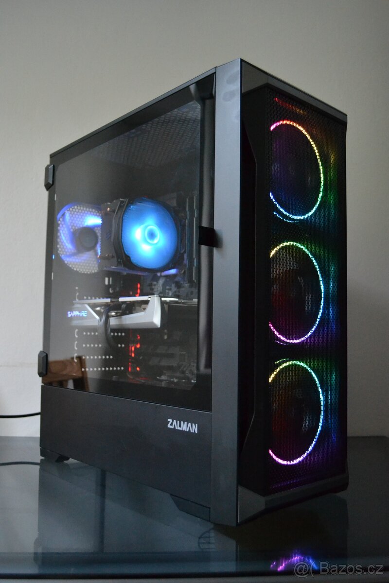 💻 Herní PC – Ryzen 5, RX 5500 XT 8GB, 16 GB RAM 💻