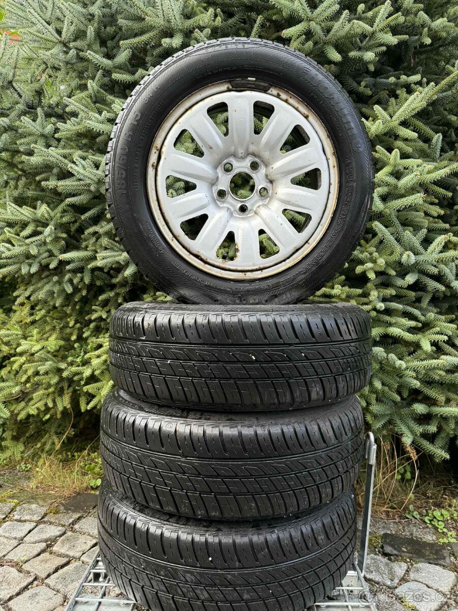 Kola s pneu letní 15" rozteč 5x100 Škoda Fabia,Ibiza, Polo