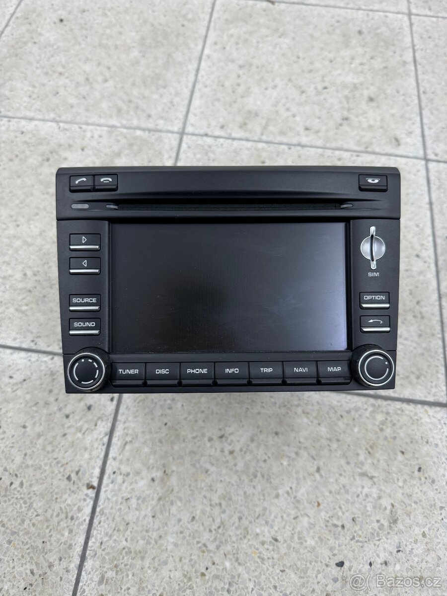 Infomanagement obrazovka Porsche 997.2
