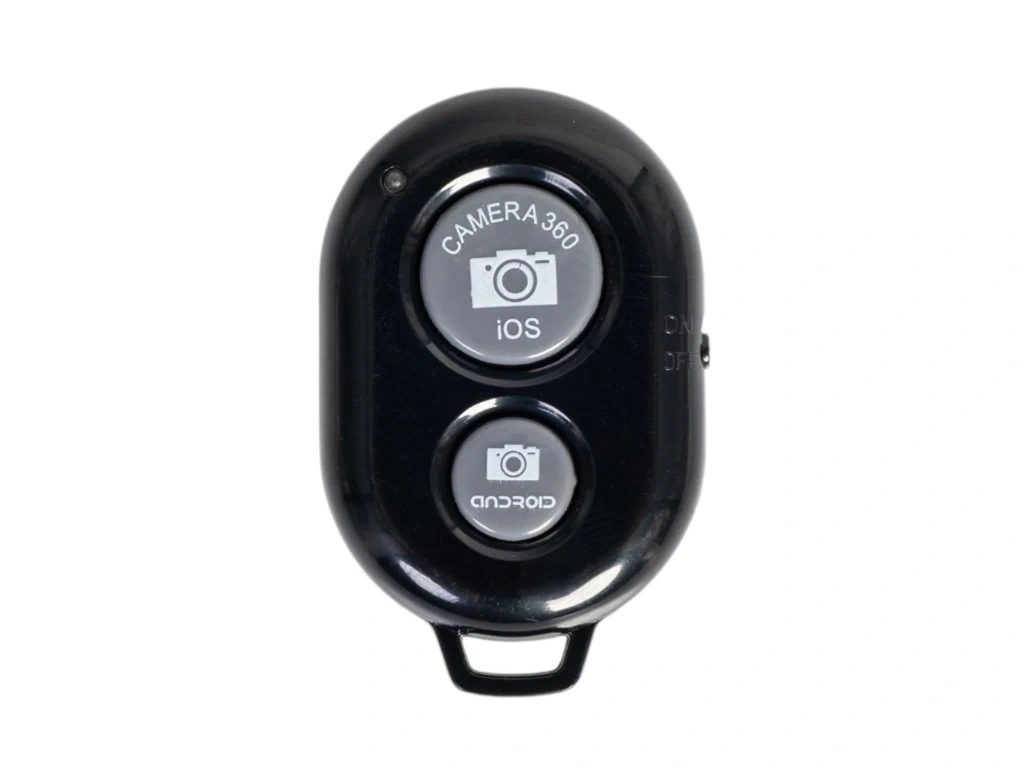 Bezdrátová dálková Bluetooth spoušť pro smartphony +stativek