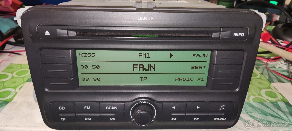 Originální autorádio SKODA Dance